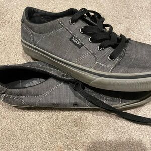 Vans OFF THE WALL Dark Grey 721454 Skateboard Shoe Waffle Gum Sole Size 6.5 Men